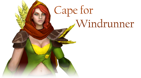 [Model] Cape for Windrunner