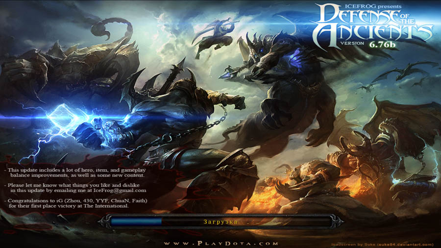Скачать Dota 6.76b