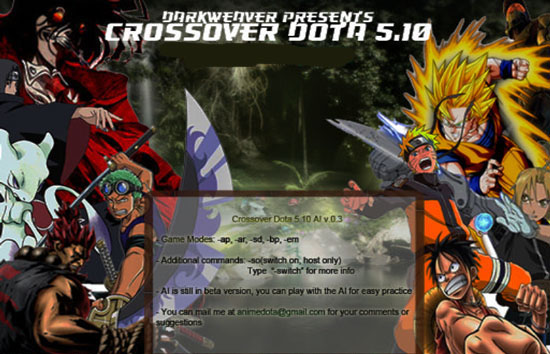 Crossover Dota 5.13 AI v.0.5