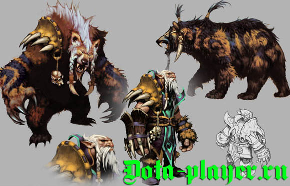 Пора вставать после зимний спячки в Dota 2 добавили Lone Druid